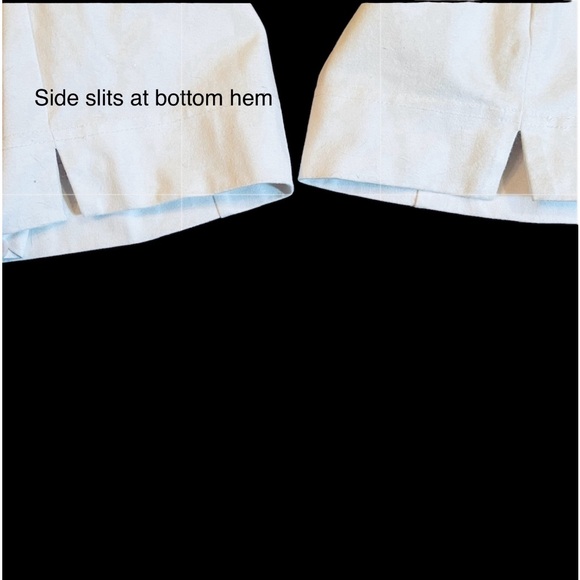 Women With Control Petite Pull-On Capri Pants. White. 1X Petite - Picture 10 of 12